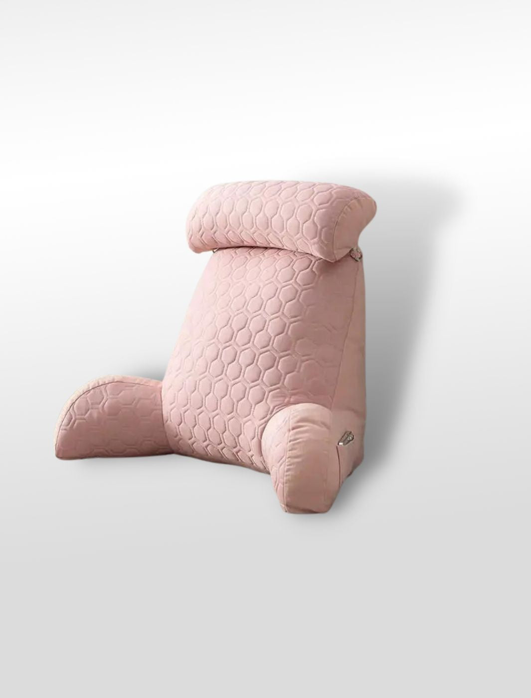 Coussin de lecture rose