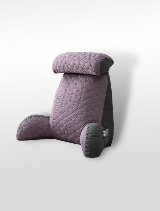 Coussin de lecture violet