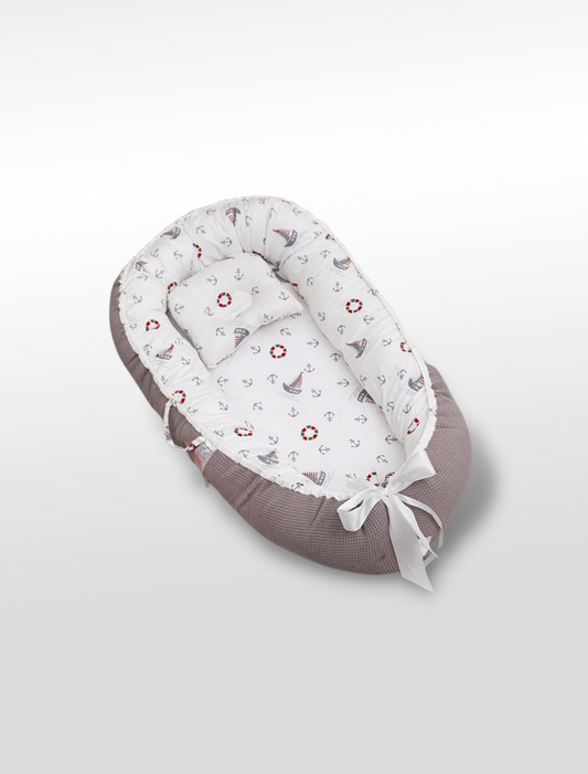 Coussin de couchage pour bébés | motif océan