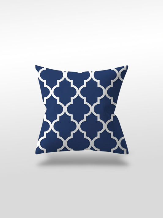 Housse de coussin bleu | Motif original