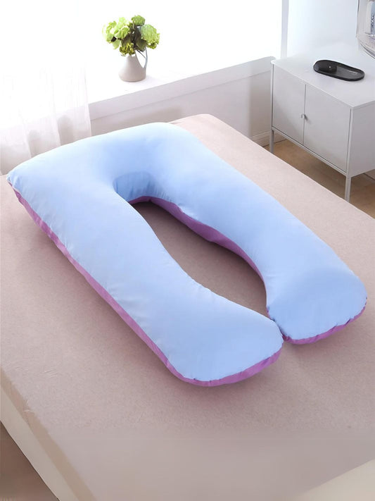 Coussin de grossesse bleu / violet