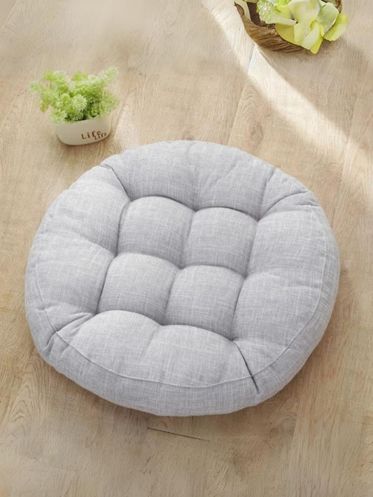 Coussin de méditation gris claire