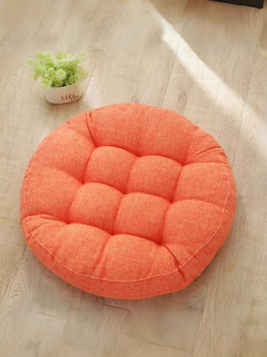 Coussin de méditation orange