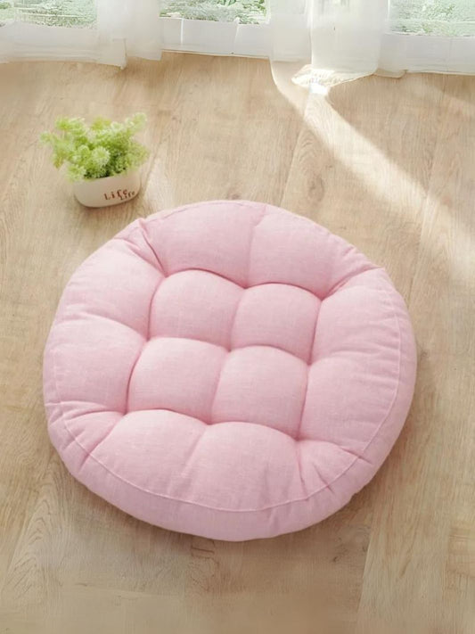 Coussin de méditation rose