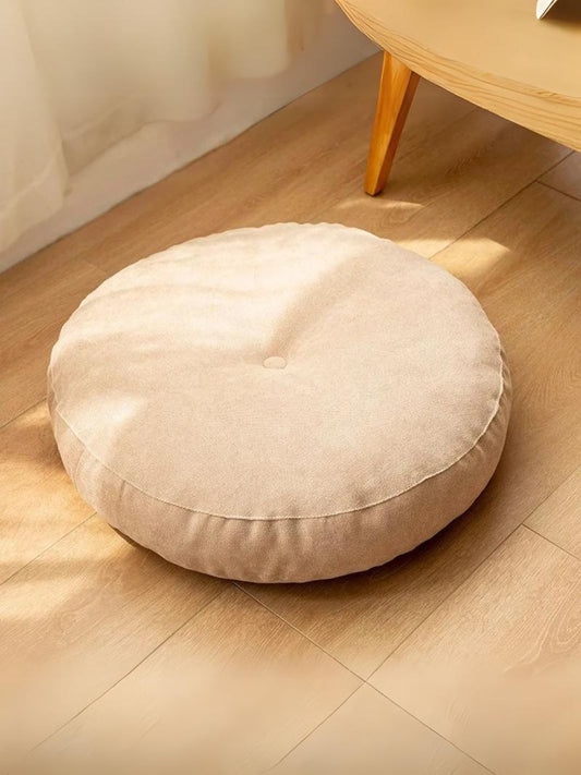 Coussin de méditation beige