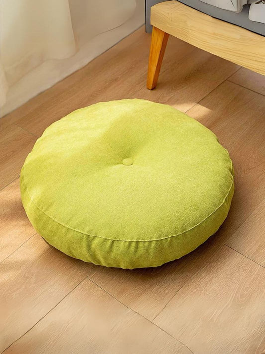 Coussin de méditation vert