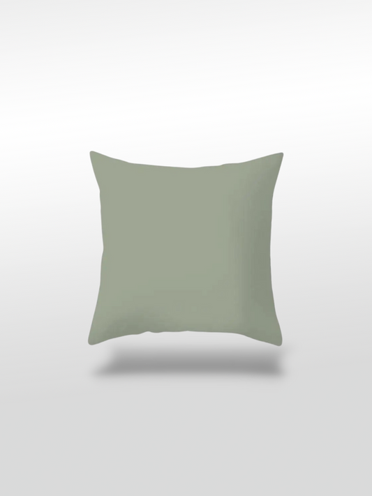 Housse de coussin vert | motif classique